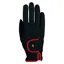 Roeckl Lona Contrast Trim Gloves Black/ Red